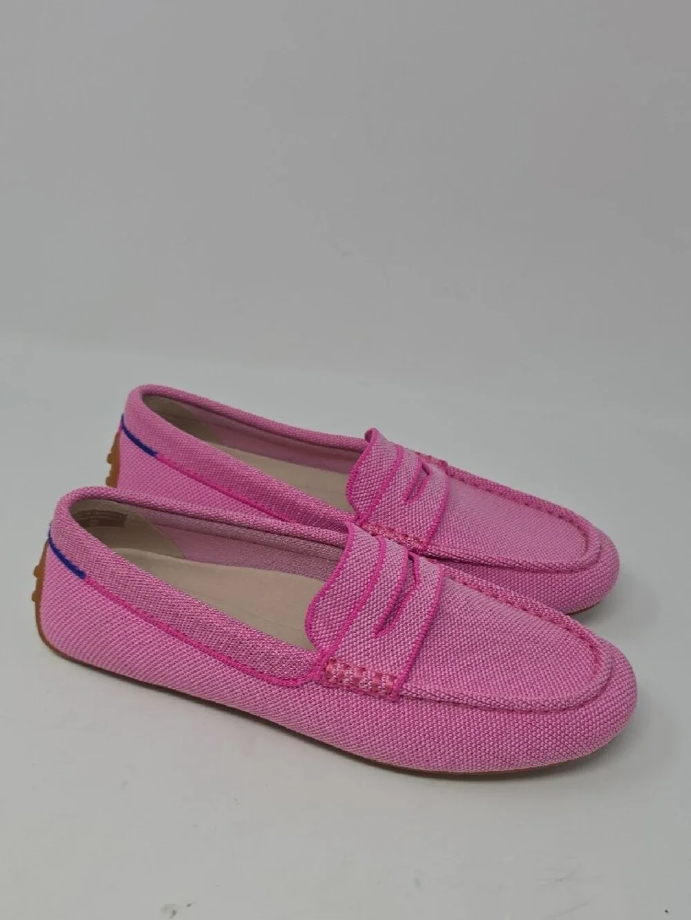 Rothy's The Daily Driving Pink Women's Slip-On Loafers Size 7